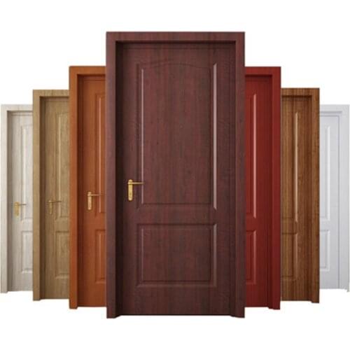 90x210cm Wood Grain Wallpaper On The Door Self-adhesive PVC Furniture Decoration Sticker DIY Home Decor Wall Decal Door stickers