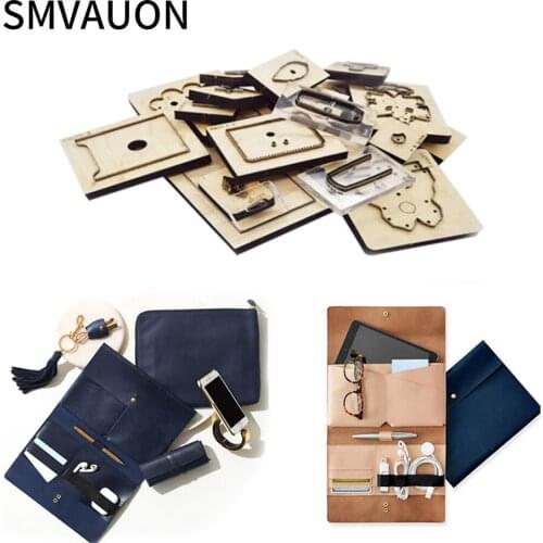 SMVAUON New Dies For 2020 Wooden Die-cutting Card Package Multifunctional bag Mold Handmade Leather Goods