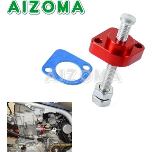 Motorcycle Red Manual Cam Timing CNC Chain Tensioner for Honda CBR600RR CBR1000RR VFR800 CBR 600RR 1000RR 2002-2016 2008 2007