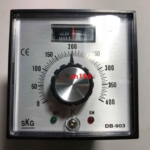 Knob Head Pointer Temperature Controller SKG DB903 Temperature Controller DB-903 used for Taiwan SKG