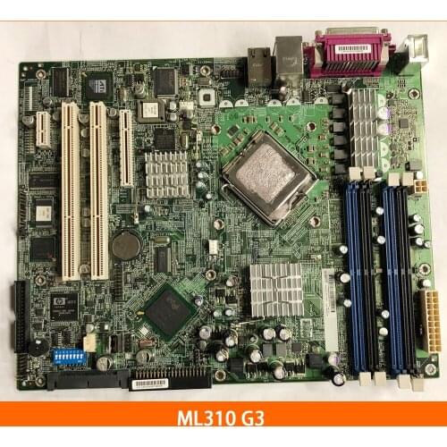 Server mainBoard for ML310G3 398404-001 394333-501 motherboard Fully tested
