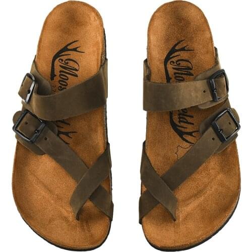 New Fashion Summer Men Women Platform Cork Slipper Unisex Lovers Casual Sandals Outdoor Double buckle Mixed Color Beach Slides