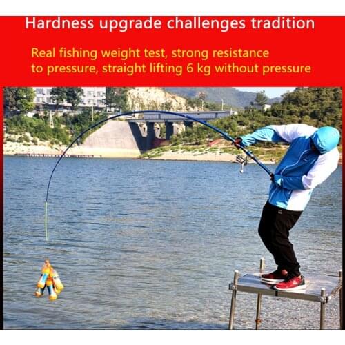 2.1M-3.6M Carp Fishing Rod Ultra-Light Fiberglass Material Fishing Rod Telescopic Fishing Rod Fishing Tackle