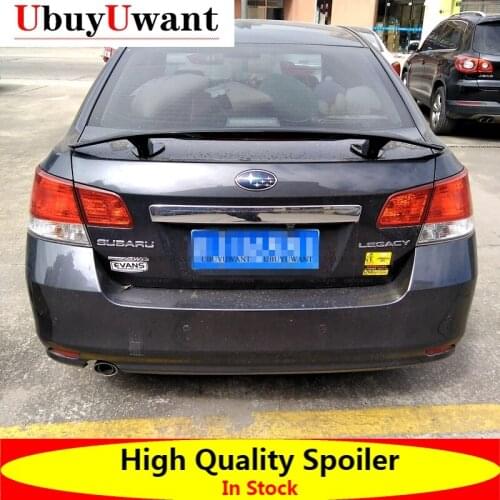 General Purpose Car Styling ABS Material And Surface Carbon Fiber Rear Spoiler For Subaru Legacy Saloon Universal Car Spoiler