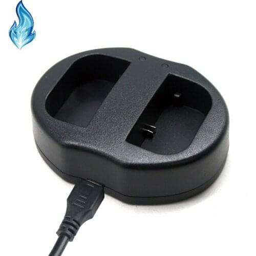 USB Dual-Channel Charger LC-E17E for Canon LP-E17 Battery EOS Rebel T6i 750D T6s 760D 77D 200D M3 M5 Digital Camera