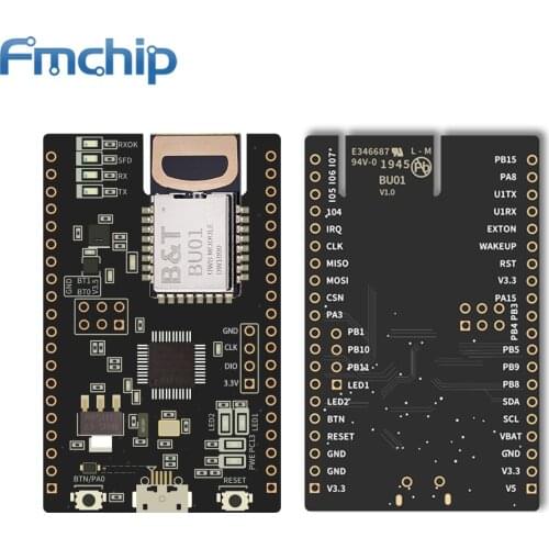 UWB Indoor Positioning Module BU01 Position DW1000 NodeMCU-BU01 Development Board Wideband Ranging 3.3V 5V Onboard PCB Antenna