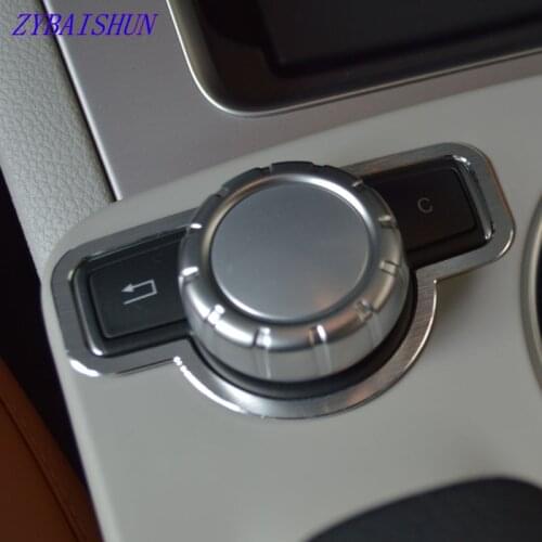Car Inner Console Panel Cover Center Console Multimedia Key Button Trim for BENZ CLK Class GLK Class W204 W212 W218 X204