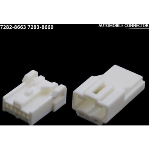 200 sets 6 Pin Automotive Car Rear View Camera Wire Socket Female Male Connector DJ7061Y-0.6-11/21