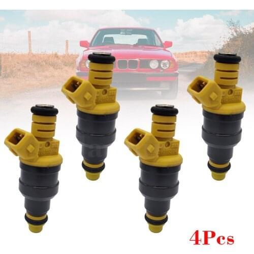 4pcs Fuel Injectors Nozzle OEM 0280150714 Fit for BMW 1986-1993 535i 1986-1993 735i 735iL 635C 635i 3.5L Hight Quality