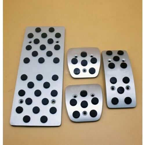 Car Accessories For Mazda 3 Mazda3 Axela 2014 2015 2016 MT Automatic Brake Footrest Pedal Pedales Kit Stickers Cover Styling