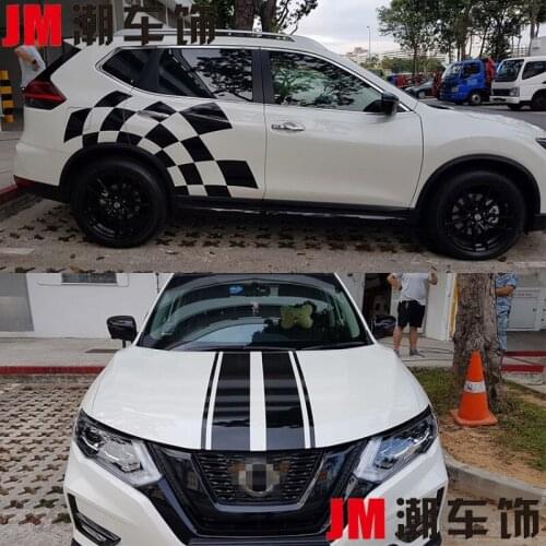 Car stickers FOR Nissan X-TRAIL 2012-2021 car body exterior decoration personalized customized special decal accessories