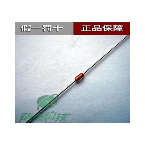 Free shipping NTC thermistor negative temperature 100K 1% precision B 3950 glass encapsulation 50pcs/lot