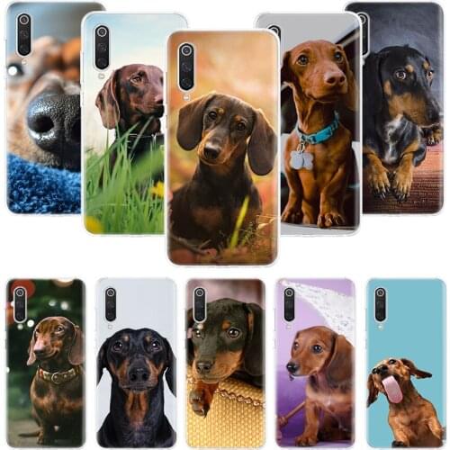 Dachshund Teckel Dackel Dog Phone Case For Xiaomi Redmi Note 10 9 8 Pro 9S 8 8T 7 6 5 6A 7A 8A 9A 9C 4X S2 K20 K30 Art Cover Coq