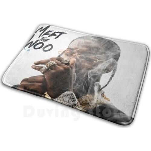 Pop Smoke Mat Rug Carpet Anti-Slip Floor Mats Bedroom Pop Smoke Pop Smoke Brooklyn New York New York Ny Drill 50 Cent Rap Rap Us