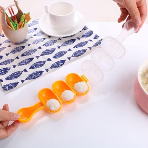 Sushi Mold Japan Onigiri Rice Mold Food Press Sushi Making Tools Rice Ball Molds DIY Sushi Maker Kitchen Bento Accessories