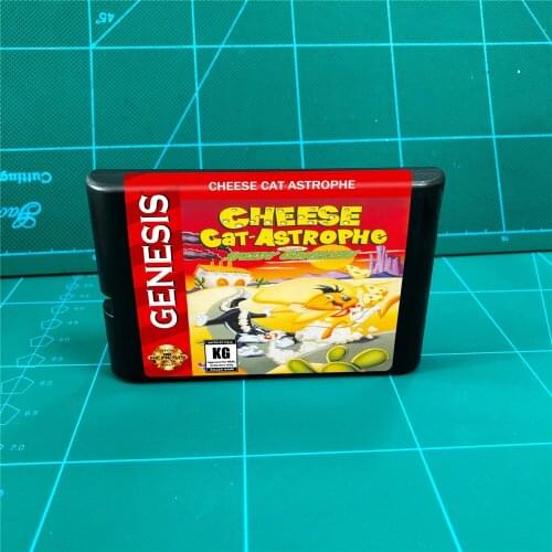 Speedy Gonzales Cheeze Cat-Astrophe - 16 bit MD Games Cartridge For MegaDrive Genesis console