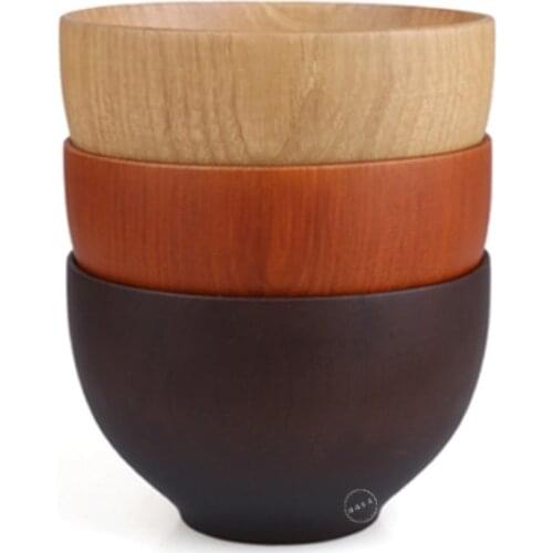 Chinese/asian/European style whole wood Handmade turtle bowl Rice/Noodles/Sushi/Food/Sugar/Soup wood bowl 10.5*6.8cm