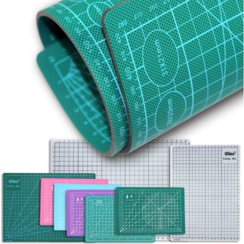 A5 A4 A3 Leather Craft Cutting Mat Board Engraving Soft Pad Hand Writing Plank, 3mm Thickness Inch Size Cutting Mat Punch Sewing