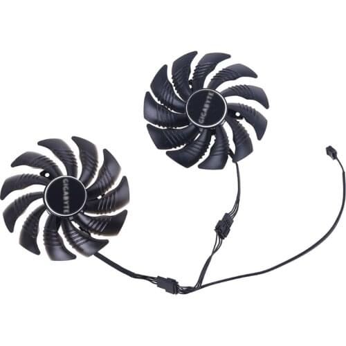 1/2pcs 88mm PLD09210S12HH 4Pin Cooling Fan for Gigabyte GeForce GTX 1660 1660Ti Graphics Card Cooler Fan