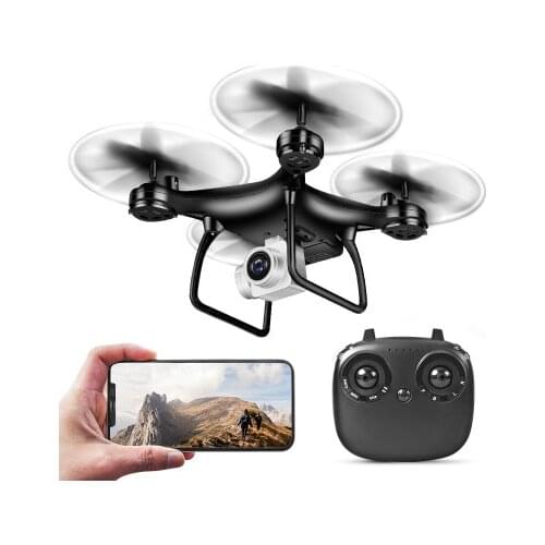 Drone Air Pressure Maintain Height One-Touch Takeoff Landing Quadcopter Practice Drone Camera RC Helicopter