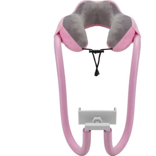 Mobile Phone Holder With Lazy Support U-shaped Pillow Nap Pillow Memory Foam Cervical Spine Neck Pillow Tablet Computer Stands