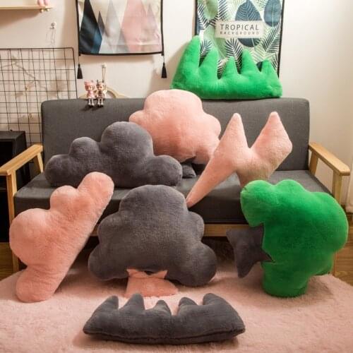 Nordic Ins Fashion Sofa Pillow Cushion Soft and Comfortable Bedside Backrest Pillow Bay Window Bedroom Chase Drama Artifact