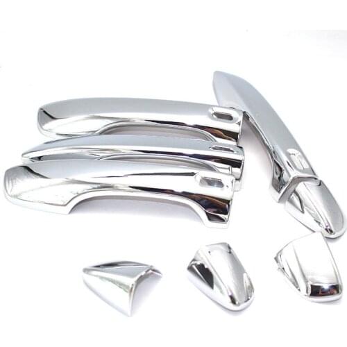 Car ABS Chrome Handle Covers Trim for VW VW Passat B8 MK8 Variant 2016-2017