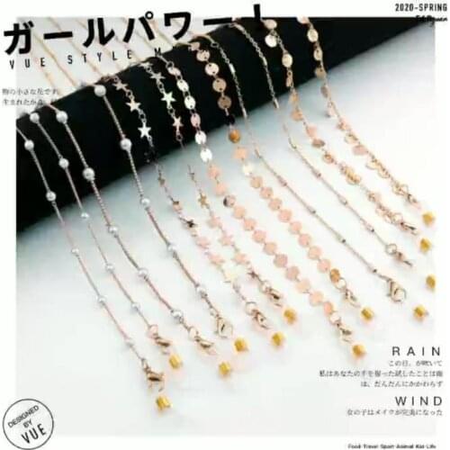 2021 New Retro Sunglasses Masking Chains For Women Multiple Vintage Crystal Eyeglasses Chains Fashion Jewelry очки