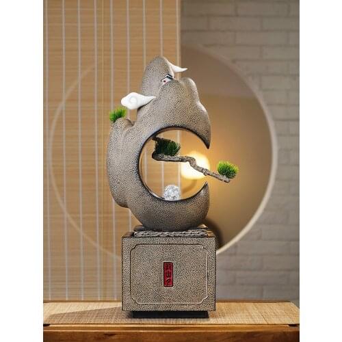 New Chinese style Running water landscape Furnishing articles rockery Special modelling Office decoration decorations for home