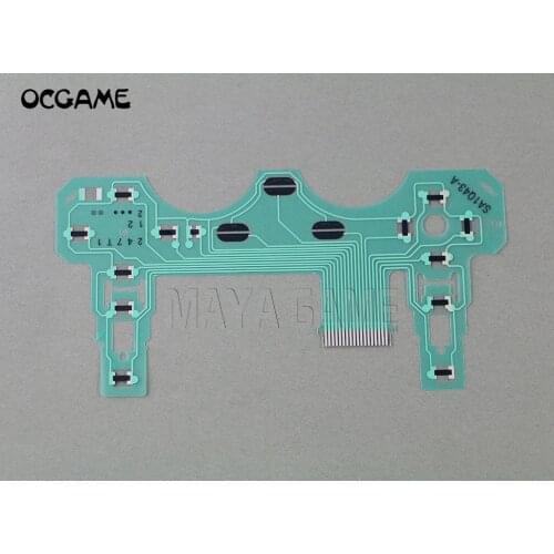 OCGAME 120pcs/lot For PS2 SA1Q43A Circuit Board PCB Ribbon Button Key Conductive Film For PlayStation 2 A Controller Replace