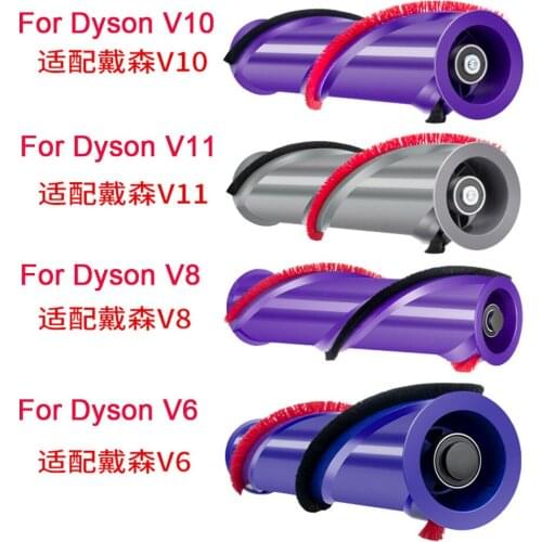 For DYSON V6 V7 V8 V10 V11 Brush Roll Replacement Kit Compatible Cordless Brushroll Cleaner Head Brush Bar Roller 966821-01 Part