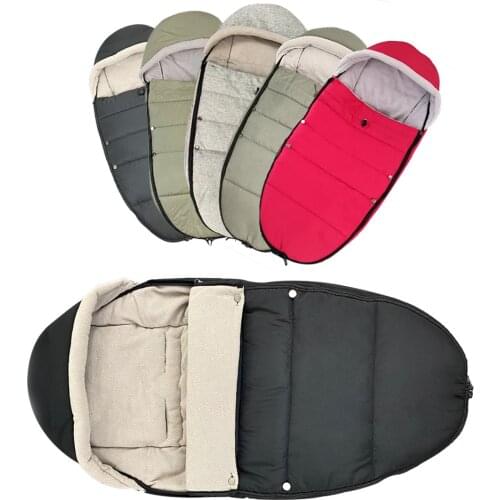 Winter Baby Sleepsack Newborn Envelope Thick Warm Baby sleeping bag For Baby Stroller Waterproof Footmuff Cover Wheelchair