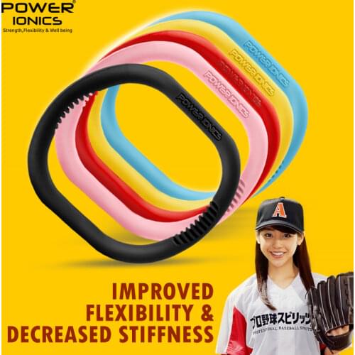 Power Ionics 1PC 1000 Anions Titanium Germanium Sports Wristband Bracelet Balance Energy Balance Human Body