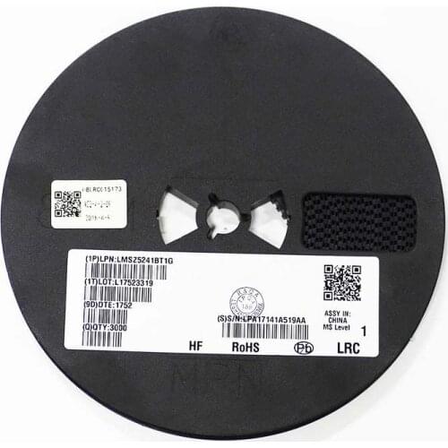 50PCS Zener diode LMSZ5241BT1G 11V 0.5W(500mW) SOD-123 LMSZ5241BT1G