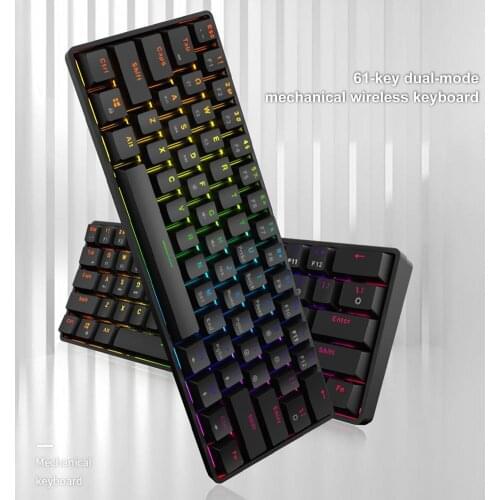 K28 wireless Bluetooth mechanical keyboard office dual-mode light customization games esports For computer phone tablet notebook