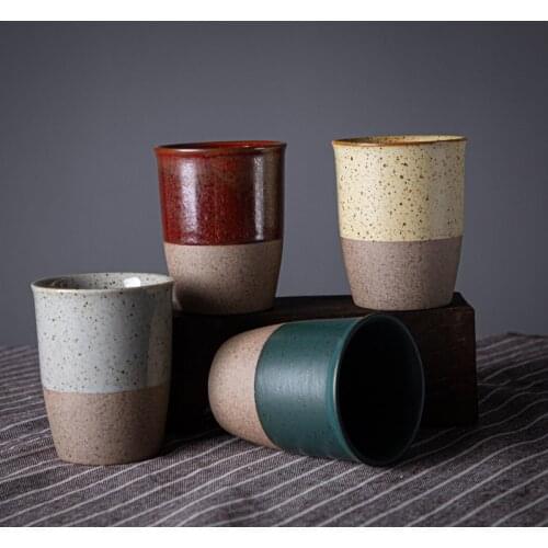 LUWU Big Capacity Ceramic Tea Cup Chinese Arabia Coffee Cup 130ml