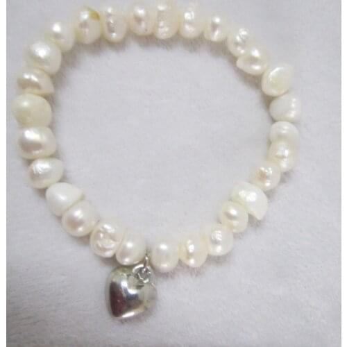 100% nature freshwater pearl bracelet