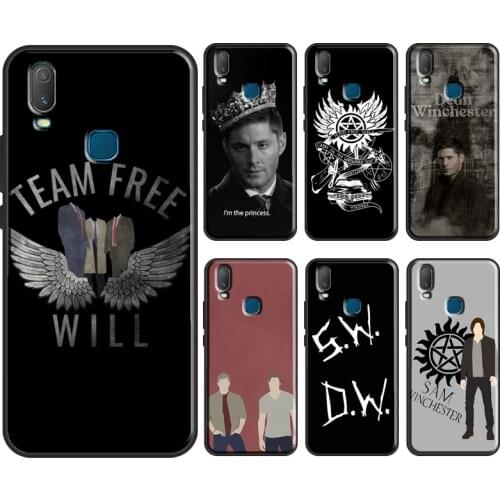 Supernatural SPN Dean And Sam Case For Vivo V17 Neo V20 SE Y1S Y12 Y17 Y30 Y50 Y70 S1 Y91C Y20 S Y11 2019 Back Cover
