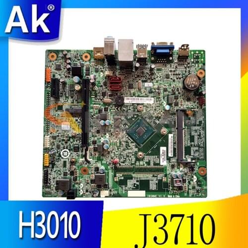 FOR Lenovo H3010 D5010 300S-11IBR Desktop Motherboard IBSWME with SR2KQ J3710 CPU FRU 00XK192 00XK198 MB 100% Tested Fast Ship