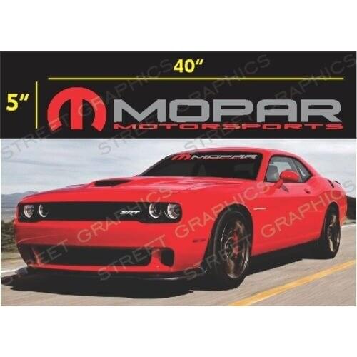 For MOPAR MOTORSPOPRTS WINDSHIELD DECAL STICKER Car Styling