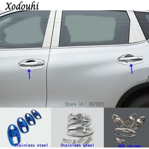 For Nissan X-Trail XTrail T32/Rogue 2017 2018 2019 2020 Car Styling Cover Protection Detector Trim External Bowl Stick Frame