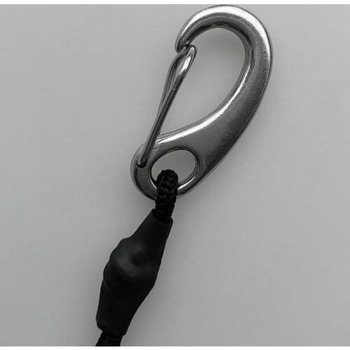 Elastic Shock Cord Bungee Rope With Stainless Steel Hooks For Kayak Boat