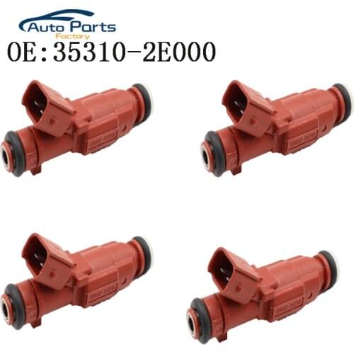 4 PCS Fuel Injector Nozzle For Hyundai Elantra Kia 11-15 35310-2E000 353102E000