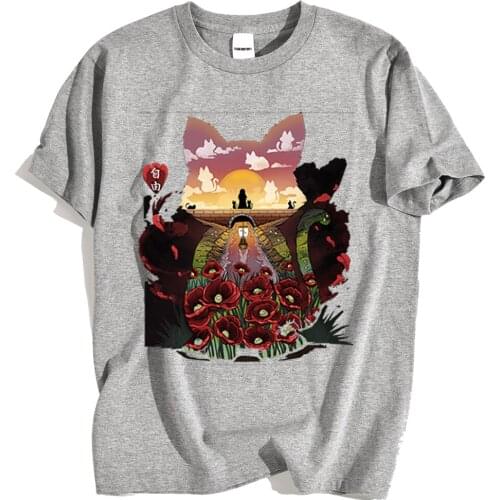 Cat Dreaming Yearning For Freedom Print Mens T-Shirt Oversized Loose T Shirts Simplicity Breathable T shirt Summer Loose Tops
