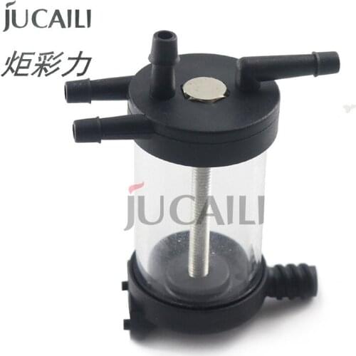 Jucaili 2pcs Inkjet printer ink filter bottle for Wit-color GZ3204AU / GZ3028AU Gongzheng plastic ink buffer filter