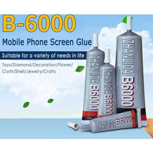 B6000 Glue Mobile Phone Maintenance Glue Mobile Phone Screen Up Frame Open Glue Plastic Metal Stick Drill Repair Mobile Phone