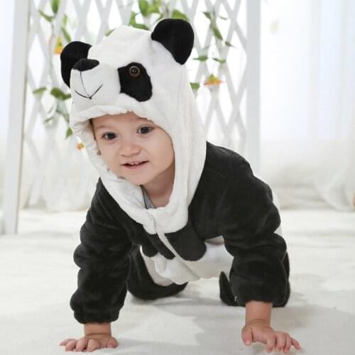 Newborn Baby Girl Boy Mario Luigi Infant Rompers Animal panda Onesie Cosplay Costume Outfit Hooded Jumpsuit Winter Spring Suit