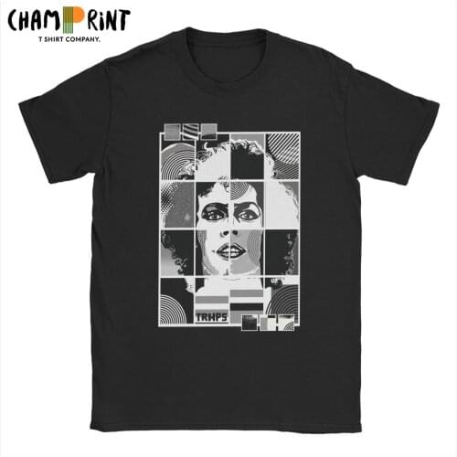 The Rocky Horror Picture Show Pop Art Men T Shirt Casual Tees Short Sleeve O Neck T-Shirt Pure Cotton 4XL 5XL Clothes