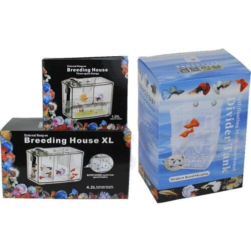 Pneumatic Aquarium small fish separation box fish breeding hatch box Breeding box baby fish hatch separation box fish Aquarium