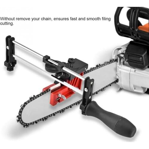 Professional Lawn Mower Chainsaw Chain File Guide Sharpener Grinding Guide For Garden Chain Saw Sharpener Garden Tools